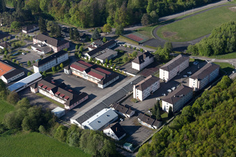 Drachenbronn-Birlenbach im Bundesland Bas-Rhin, Frankreich aus der Luft betrachtet