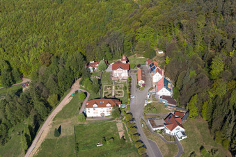 Lobsann im Bundesland Bas-Rhin, Frankreich von oben