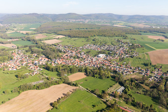 Uttenhoffen im Bundesland Bas-Rhin, Frankreich aus der Luft