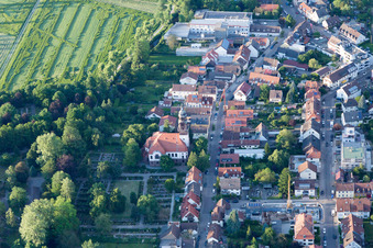 Auferstehungskirche im Ortsteil Rüppurr in Karlsruhe im Bundesland Baden-Württemberg, Deutschland