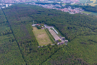 Waldgaststätte Schieshaus an der Heeresstr in Schweinfurt im Bundesland Bayern, Deutschland