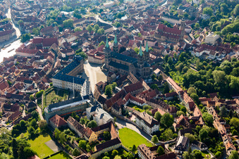 Bamberger Dom am Domplatz im Bundesland Bayern, Deutschland