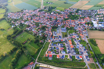 Neubaugebiet Auf d. Höchst und b.d. Bernbrücke in Rohrbach im Bundesland Rheinland-Pfalz, Deutschland