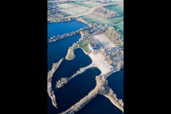 Adirawieher im Naherholungsgebiet Blaue Adria in Altrip im Bundesland Rheinland-Pfalz, Deutschland