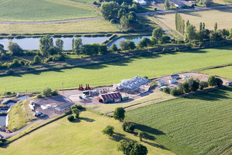 Geothermie in Soultz-sous-Forêts im Bundesland Bas-Rhin, Frankreich