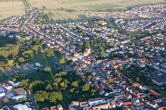 Ortsteil Hochstetten in Linkenheim-Hochstetten im Bundesland Baden-Württemberg, Deutschland