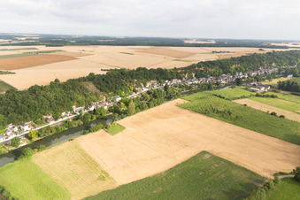 Saint-Rimay im Bundesland Loir-et-Cher, Frankreich aus der Luft