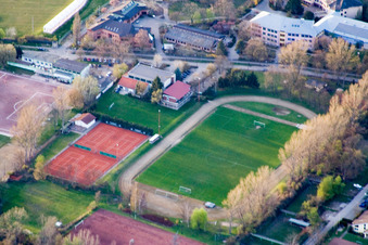 Post-Sport im Ortsteil Neckarau in Mannheim im Bundesland Baden-Württemberg, Deutschland