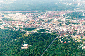 Karlsruhe Schloßpark im Ortsteil Innenstadt-West im Bundesland Baden-Württemberg, Deutschland