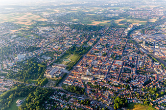 Ludwigsburg, Residenzschloss und Barockgarten im Bundesland Baden-Württemberg, Deutschland