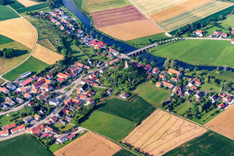 Kalvarenbergkapelle an der Wörnitz im Ortsteil Wörnitzstein in Donauwörth im Bundesland Bayern, Deutschland