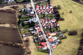 Heinrich-Schütz-Straße in Wörth am Rhein im Bundesland Rheinland-Pfalz, Deutschland