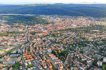 Stadtübersicht aus Norden in Tuttlingen im Bundesland Baden-Württemberg, Deutschland