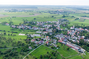 Luftbild von Mühlingen im Bundesland Baden-Württemberg, Deutschland