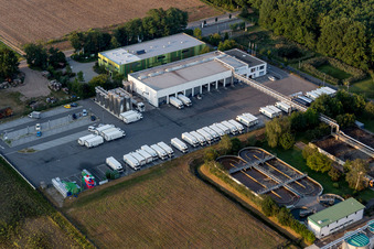 ReFood GmbH im Ortsteil Hüttenfeld in Lampertheim im Bundesland Hessen, Deutschland