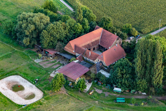 Oberhausen im Bundesland Rheinland-Pfalz, Deutschland von oben