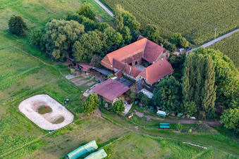 Oberhausen im Bundesland Rheinland-Pfalz, Deutschland aus der Luft
