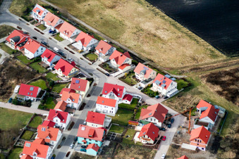 Neubaugebiet Im Schnabel in Wörth am Rhein im Bundesland Rheinland-Pfalz, Deutschland
