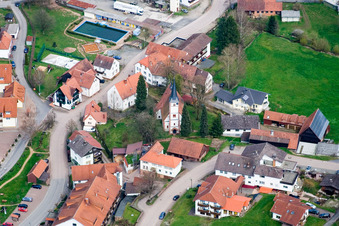 Evangelische Kirche Güttersbach - Quellkirche in Mossautal im Bundesland Hessen, Deutschland