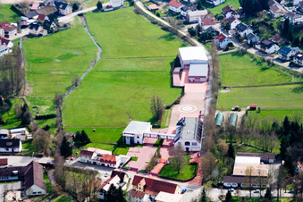 Luftbild von Ortsteil Affolterbach in Wald-Michelbach im Bundesland Hessen, Deutschland