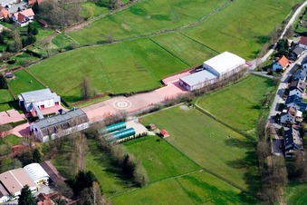 Luftaufnahme von Kocherbach im Ortsteil Affolterbach in Wald-Michelbach im Bundesland Hessen, Deutschland