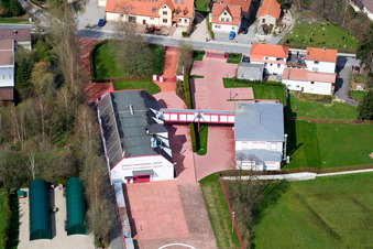 Drohnenaufname von Ortsteil Affolterbach in Wald-Michelbach im Bundesland Hessen, Deutschland