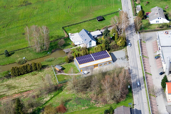 Luftaufnahme von Ortsteil Affolterbach in Wald-Michelbach im Bundesland Hessen, Deutschland