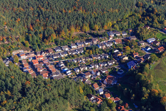 Wohnsiedlung Sonnenstraße, Ringstr in Bruchweiler-Bärenbach im Bundesland Rheinland-Pfalz, Deutschland