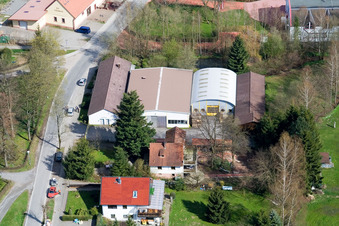 Ortsteil Affolterbach in Wald-Michelbach im Bundesland Hessen, Deutschland von oben gesehen