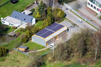 Ortsteil Affolterbach in Wald-Michelbach im Bundesland Hessen, Deutschland von der Drohne aus gesehen