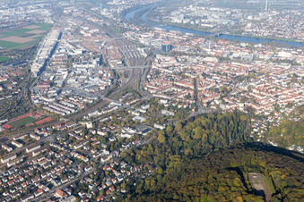 Schillerstr im Ortsteil Weststadt in Heidelberg im Bundesland Baden-Württemberg, Deutschland