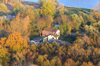 Luftaufnahme von Rheinschänke Leimersheim - Bärbel Schardt im Bundesland Rheinland-Pfalz, Deutschland