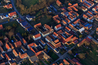 Kirche St. Antonius in der Hauptstr in Herxheimweyher im Bundesland Rheinland-Pfalz, Deutschland