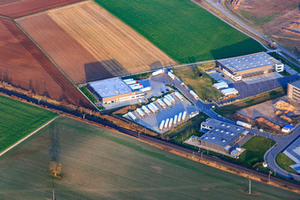 Markthalle 5 in Rülzheim im Bundesland Rheinland-Pfalz, Deutschland