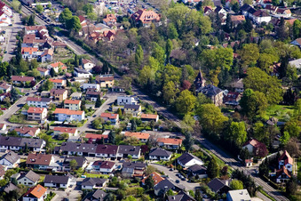 Germersheimer Straße, Kandeler Straße in Jockgrim im Bundesland Rheinland-Pfalz, Deutschland