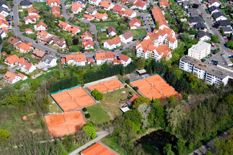 TC77 Jockgrim e.V im Bundesland Rheinland-Pfalz, Deutschland aus der Vogelperspektive