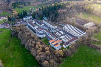 Autun (Burgund) im Bundesland Saône-et-Loire, Frankreich von der Drohne aus gesehen