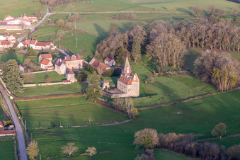 Château de Morlet im Burgund im Bundesland Saône-et-Loire, Frankreich