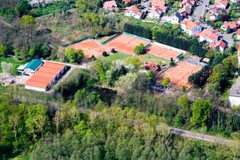 Drohnenaufname von TC77 Jockgrim e.V im Bundesland Rheinland-Pfalz, Deutschland