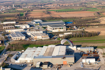 Panellia di Sedegliano im Bundesland Friaul-Julisch Venetien, Italien von oben