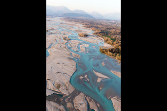 Dignano im Bundesland Friaul-Julisch Venetien, Italien aus der Luft