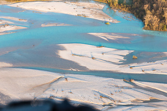 Luftaufnahme von Borgata Mezzoli im Bundesland Friaul-Julisch Venetien, Italien