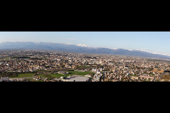 Panorama in Basaldella im Bundesland Friaul-Julisch Venetien, Italien