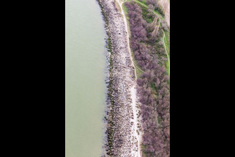Drohnenaufname von Borgo Manara im Bundesland Emilia-Romagna, Italien