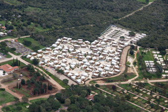 Polari im Bundesland Gespanschaft Istrien, Kroatien von oben