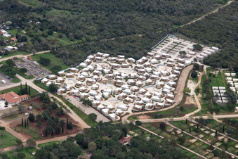 Polari im Bundesland Gespanschaft Istrien, Kroatien aus der Luft