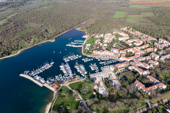 Ortsteil Červar-Porat in Poreč im Bundesland Gespanschaft Istrien, Kroatien