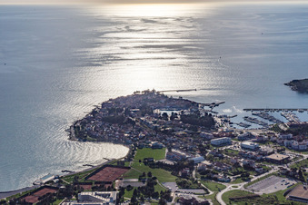 Antenal im Bundesland Gespanschaft Istrien, Kroatien von oben gesehen