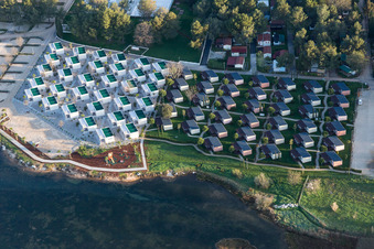 Stancija Valkanela im Bundesland Gespanschaft Istrien, Kroatien von oben gesehen