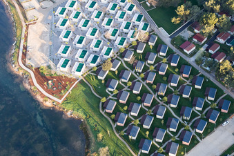 Ferienhaus Anlage Valkanela an der Adriaküste in Vrsar in Istrien - Istarska zupanija im Ortsteil Stancija Valkanela im Bundesland Gespanschaft Istrien, Kroatien